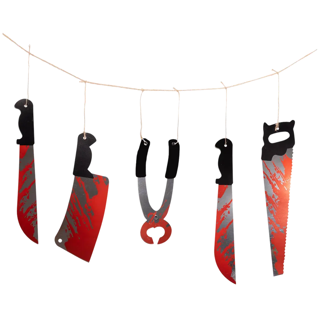 Обкладинка "Гірлянда фігурна. Хелловін. Інструменти"