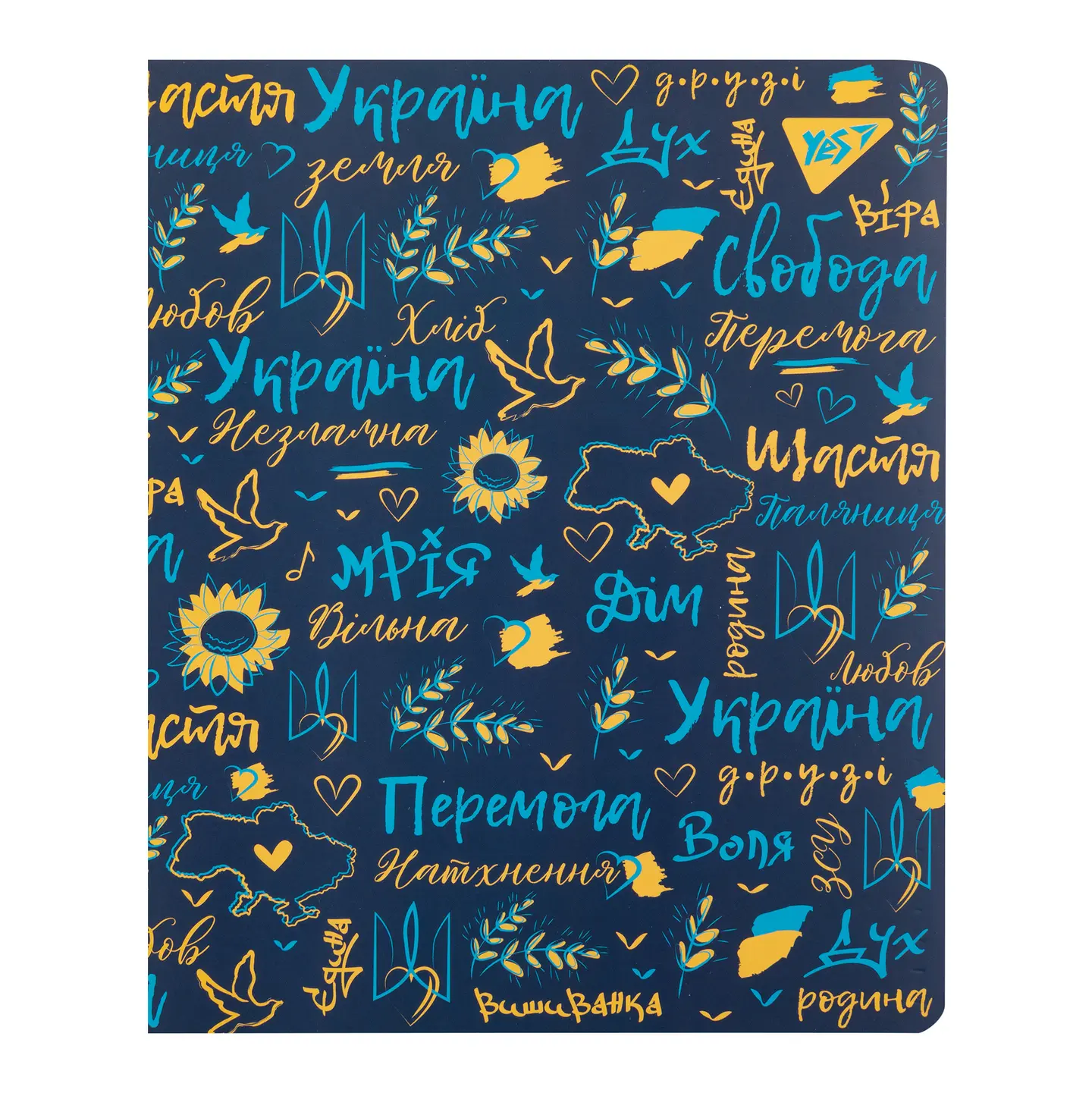 Блокнот YES А5/50 спіраль Freedom, клітинка