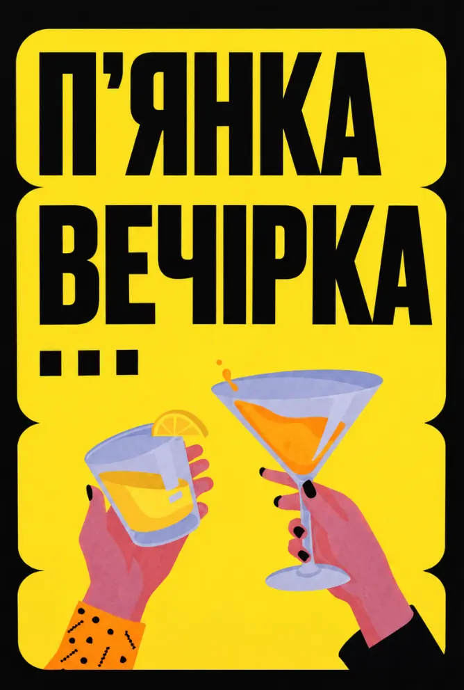 Обкладинка "П'янка вечірка"
