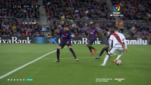 Round 27. Barcelona — Rayo Vallecano 3:1. Match overview