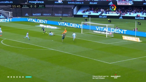 Round 27. Celta Vigo — Real Betis 0:1. Match overview