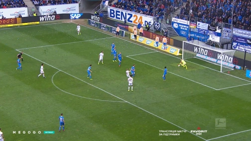 25 тур. Хоффенхайм — Нюрнберг 2:1. Обзор матча