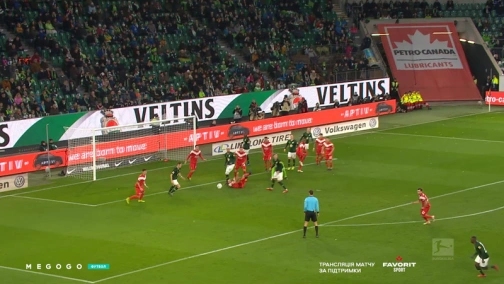 26 тур. Вольфсбург — Фортуна 5:2. Обзор матча