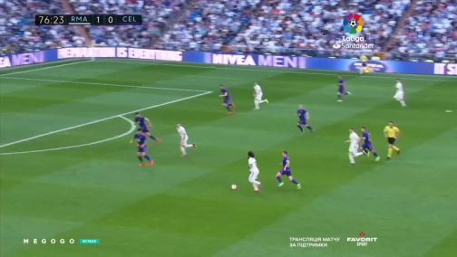 Round 28. Real Madrid — Celta 2:0. Match overview