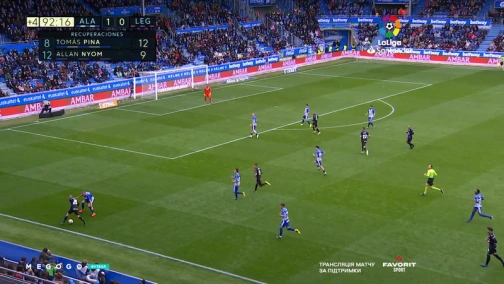 31 тур. Алавес  — Леганес 1:1. Обзор матча