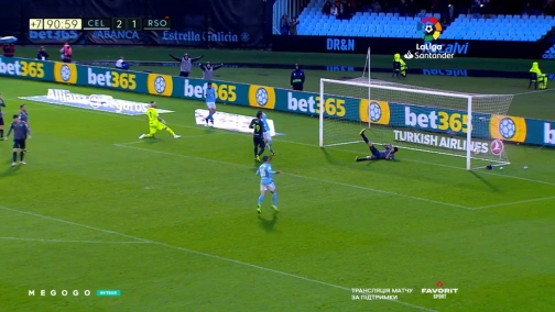 Round 31. Celta — Real Sociedad 3:1. Match overview