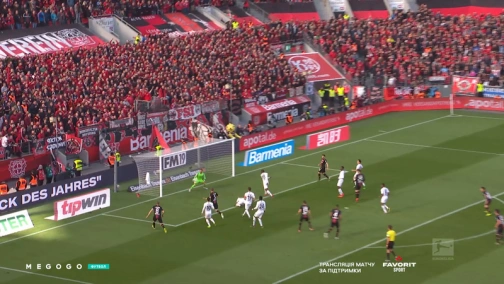 32 тур. Байєр — Айнтрахт 6:1. Огляд матчу