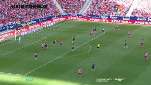 37-й тур. Атлетико — Севилья 1:1. Обзор матча