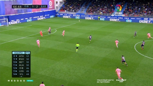 Round 38. Eibar — Barcelona 2:2. Highlights