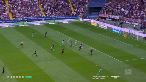 1-й тур. Айнтрахт — Хоффенхайм 1:0. Обзор матча