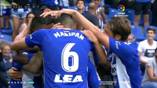 1-й тур. Алавес — Леванте 1:0. Обзор матча