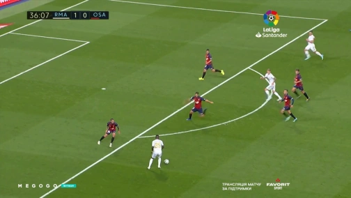 Round 6. Real Madrid — Osasuna 2:0. Highlights