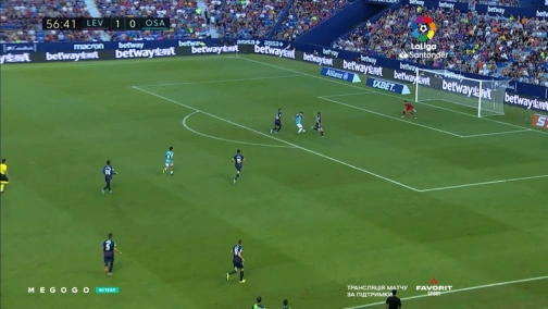 Round 7. Levante — Osasuna 1:1. Highlights