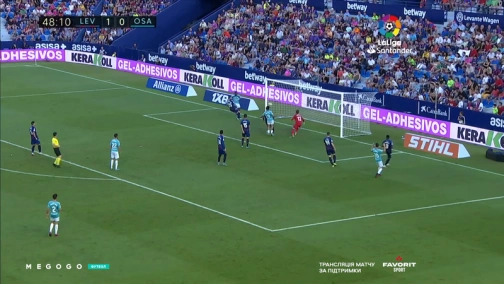 Round 7. Levante — Osasuna 1:1. Highlights