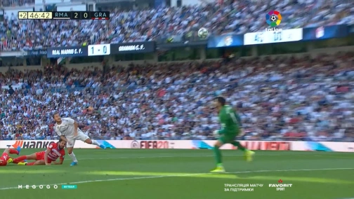 8-й тур. Реал Мадрид — Гранада 4:2. Обзор матча