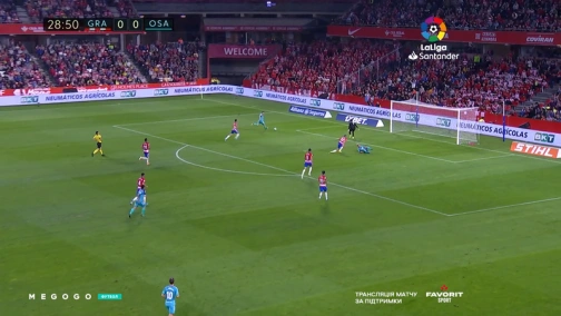9-й тур. Гранада — Осасуна 1:0. Огляд матчу