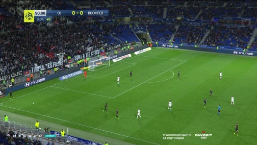 Round 10. Lyon — Dijon 0:0. Highlights