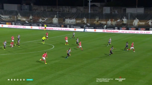 10-й тур. Анже — Брест 0:1. Огляд матчу