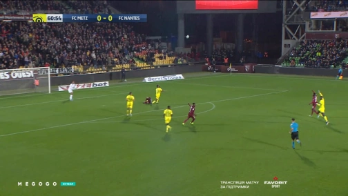 10-й тур. Мец — Нант 1:0. Обзор матча