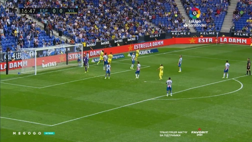 9-й тур. Эспаньол — Вильярреал 0:1. Обзор матча