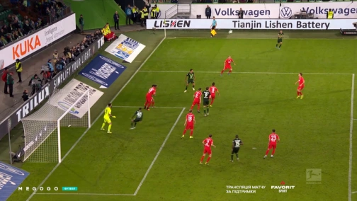 9 тур. Вольфсбург — Аугсбург 0:0. Обзор матча