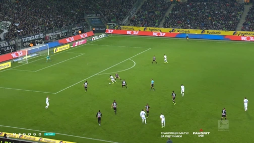 9 тур. Боруссия Менхенгладбах — Айнтрахт 4:2. Обзор матча