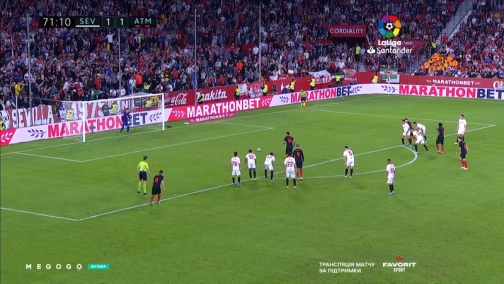 12-й тур. Севилья — Атлетико 1:1. Обзор матча