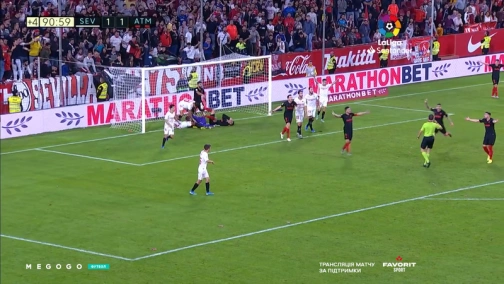 Round 12. Sevilla — Atletico Madrid 1:1. Highlights