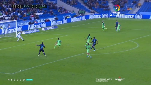 13-й тур. Реал Сосьедад — Леганес 1:1. Обзор матча