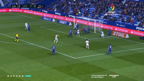 14-й тур. Леванте — Мальорка 2:1. Обзор матча