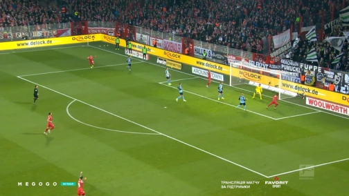 12-й тур. Уніон Берлін — Боруссія Менхенгладбах 2:0. Огляд матчу