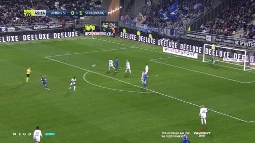 Round 14. Amiens — Strasbourg 0:4. Highlights