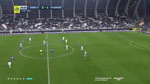 Round 14. Amiens — Strasbourg 0:4. Highlights