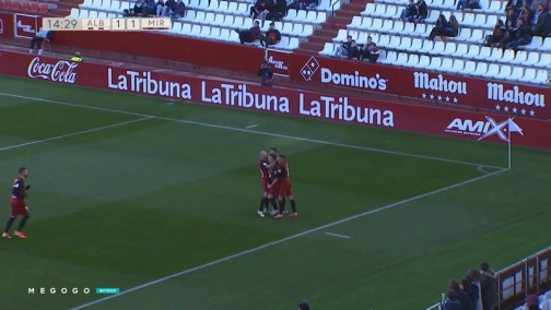 Segunda Round 17. Albacete — Mirandes 1:2. Highlights