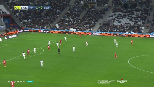 15-й тур. Марсель — Брест 2:1. Огляд матчу