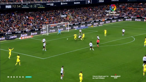 15-й тур. Валенсия — Вильярреал 2:1. Обзор матча