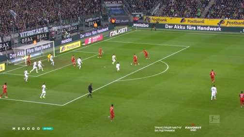 14-й тур. Боруссия Менхенгладбах — Бавария 2:1. Обзор матча