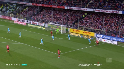 14-й тур. Фрайбург — Вольфсбург 1:0. Обзор матча