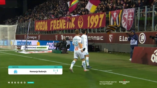 Round 18. Metz — Marseille 1:1. Highlights