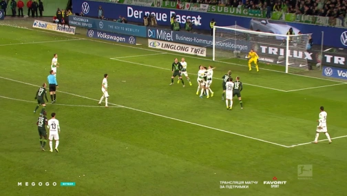 15-й тур. Вольфсбург — Боруссия Менхенгладбах 2:1. Обзор матча