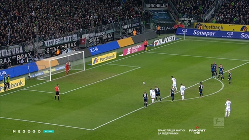 Round 16. Borussia Monchengladbach — Paderborn 2:0. Highlights