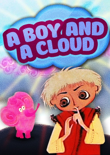 A boy and a cloud