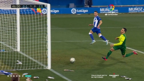 23-й тур. Алавес — Эйбар. 2:1 Обзор матча