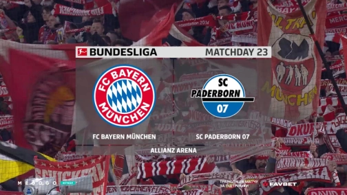 Round 23. Bayern — Paderborn. 3:2 Highlights