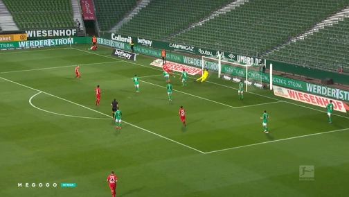 26-й тур. Вердер — Байер. 1:4 Обзор матча