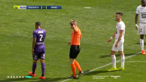Round 35. Toulouse — Rennes 2:2. Highlights