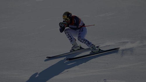 Alpine Skiing. Winter Olympics. Beijing