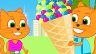 Cats Family in English - the Most Delicious Ice Cream Cartoon for Kids