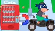 Benny Mole and Friends - Stole a Coca Cola Machine by Magnet Animation