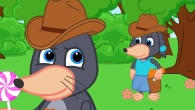 Benny Mole and Friends - Wild West Cartoon for Kids